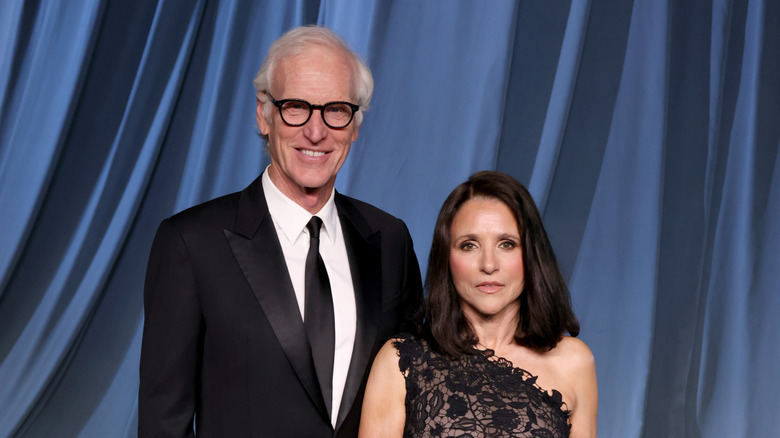 Julia Louis-Dreyfus and Brad Hall at the 5th Annual Academy Museum Gala in 2025