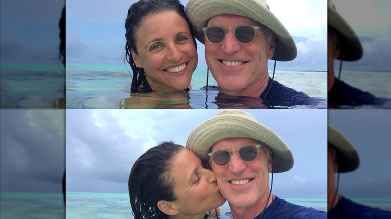 Julia Louis-Dreyfus and Brad Hall