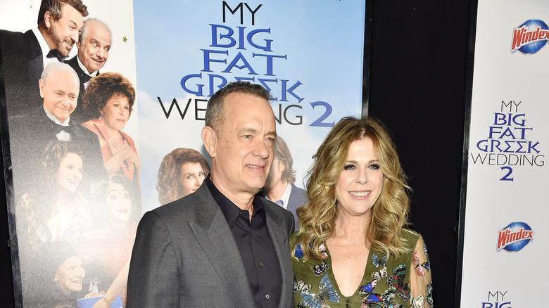 Tom Hanks and Rita Wilson smiling