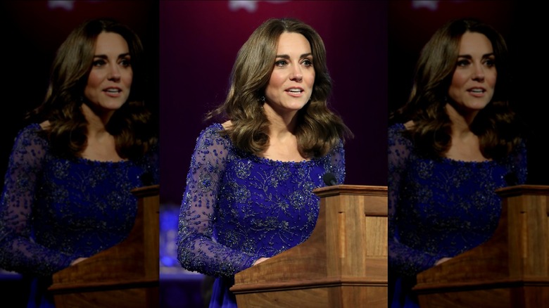 Kate Middleton at the Gala Dinner in celebration of the 25th anniversary of Place2Be March 2020