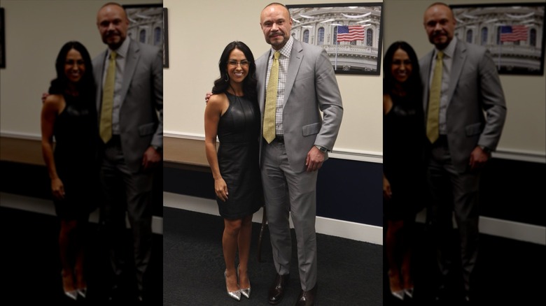 Lauren Boebert standing with former FBI Deputy Director Dan Bongino