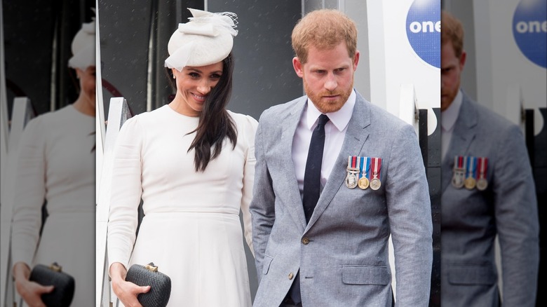 Harry and Meghan in Fiji during their 2018 Royal tour.