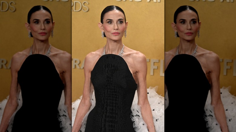 Demi Moore posing
