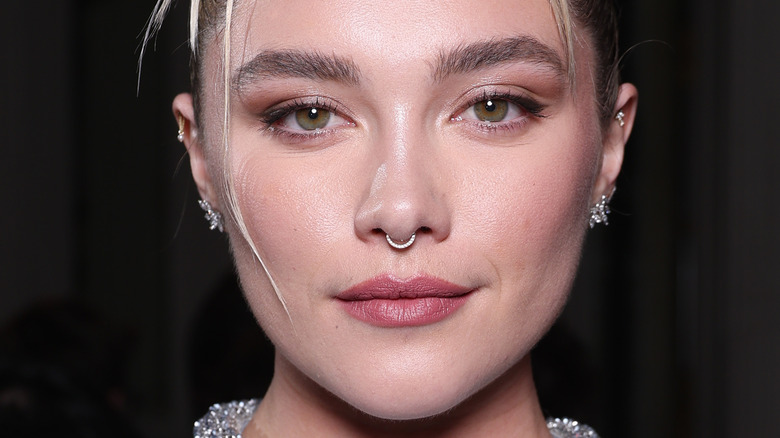 Florence Pugh's septum piercing
