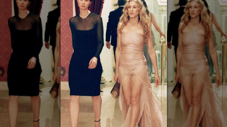 Carrie Bradshaw and Miranda