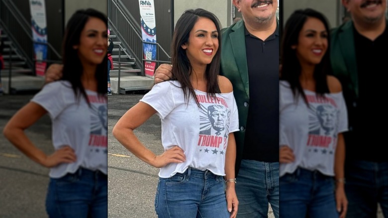 lauren boebert in trump bulletproof shirt