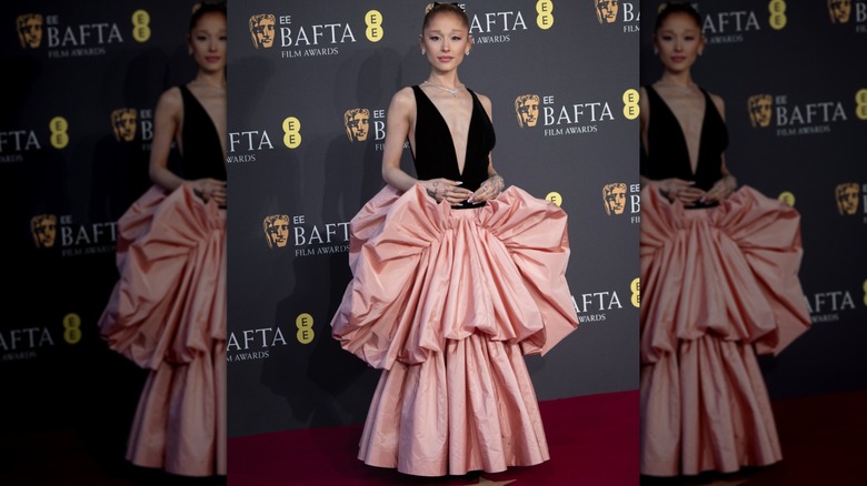 Ariana Grande at the 2025 BAFTAs