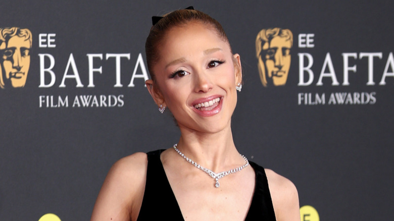 Ariana Grande smiling