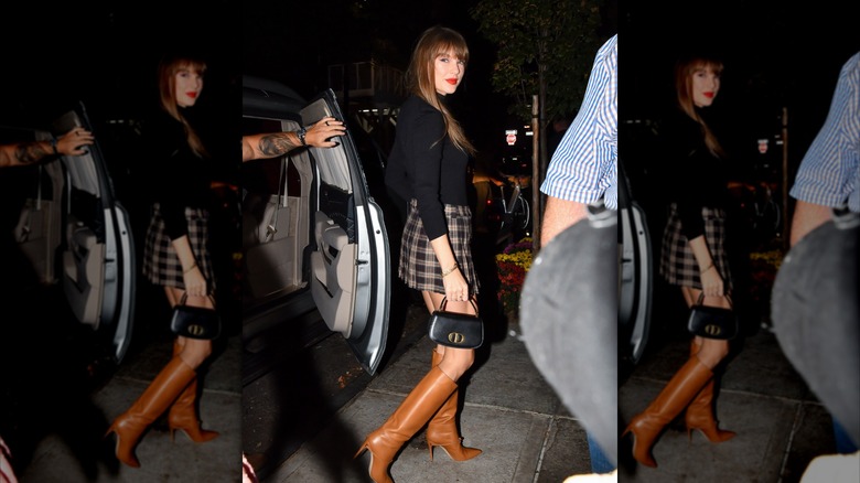 Taylor Swift photographed out in New York City in October 2025