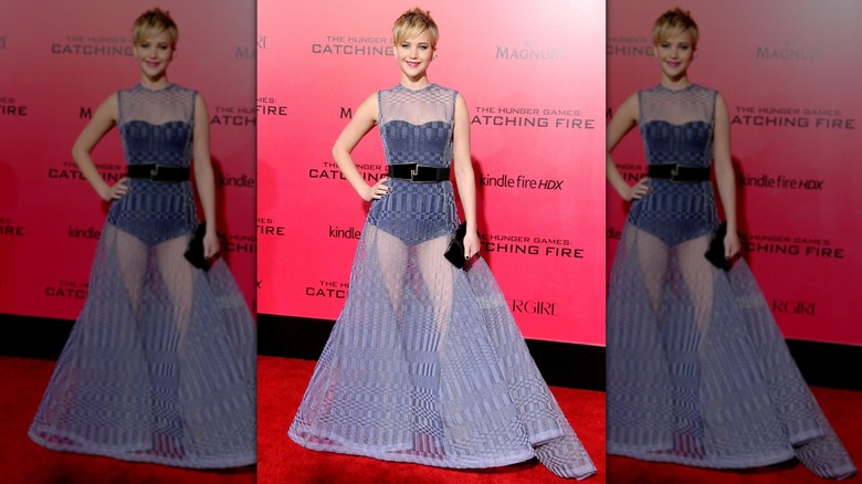 Jennifer Lawrence Los Angeles Premiere 'The Hunger Games: Catching Fire' on November 18, 2013