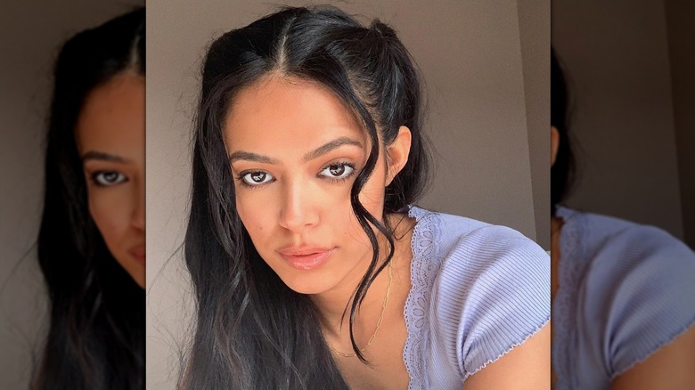 Half-up pigtails 