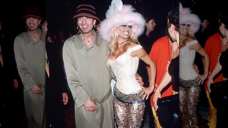 Pamela Anderson and Tommy Lee in 1999