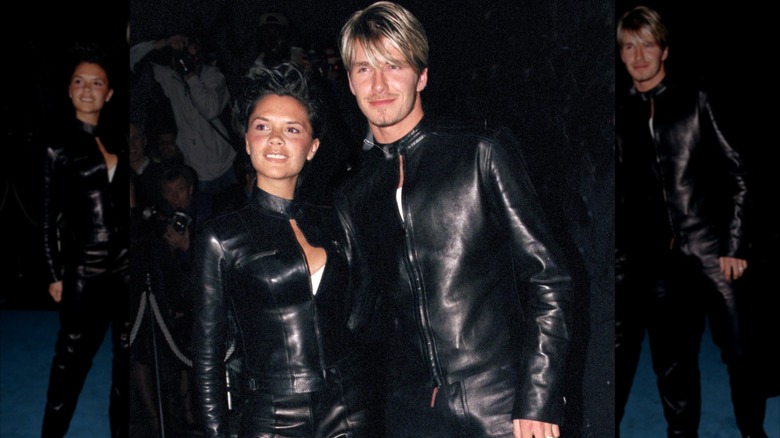 Victoria Beckham and David Beckham in 1999