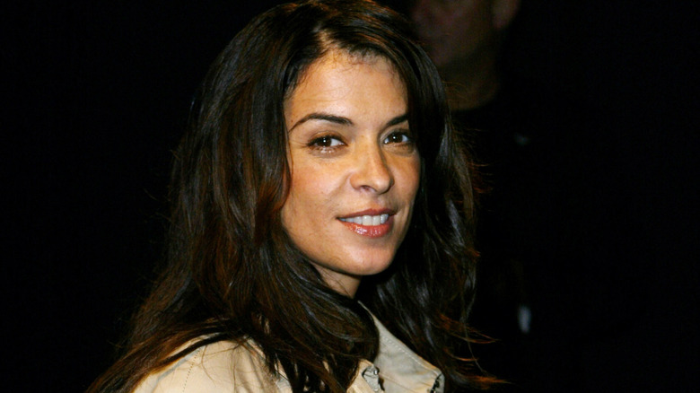 Annabella Sciorra during Mercedes-Benz Fashion Week Spring 2004