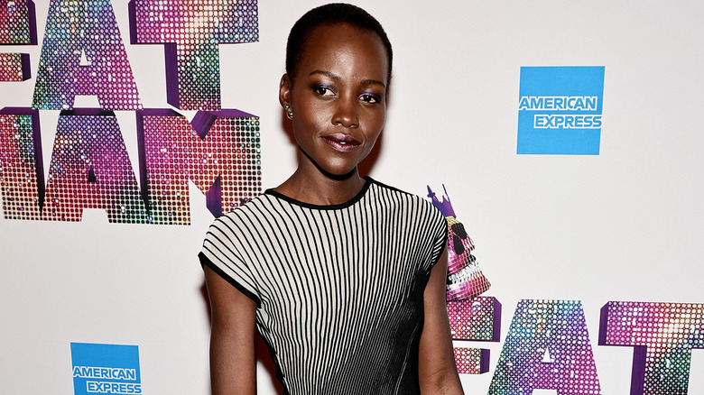 Lupita Nyong'o shaved head