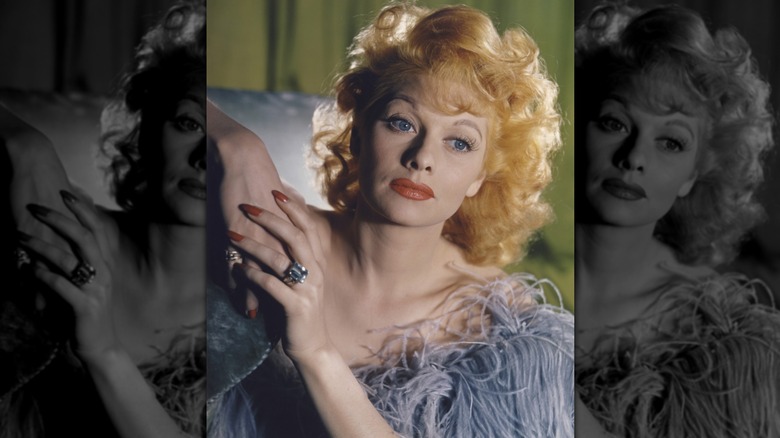 Lucille Ball photographed in 1944
