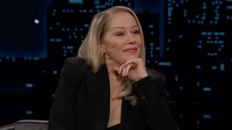 Christina Appleton with straight hair smiling