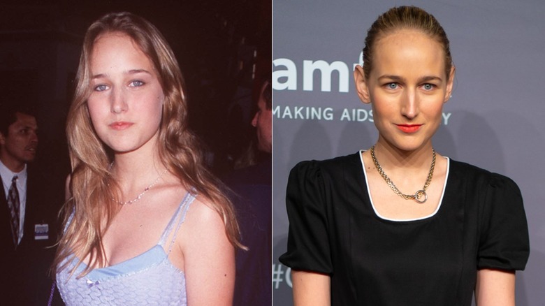 Leelee Sobieski in the '90s and in 2018, side by side photos