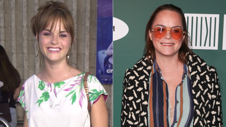 Taryn Manning in 2001 and 2024, side by side photos