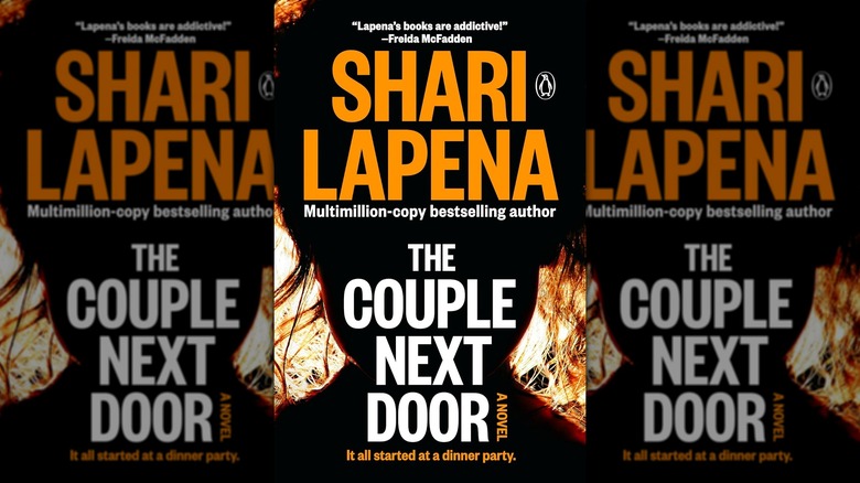 The front cover of The Couple Next Door by Shari Lapena