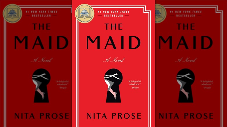 The front cover of The Maid by Nita Prose