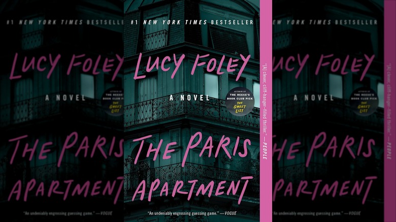 The front cover of The Paris Apartment by Lucy Foley
