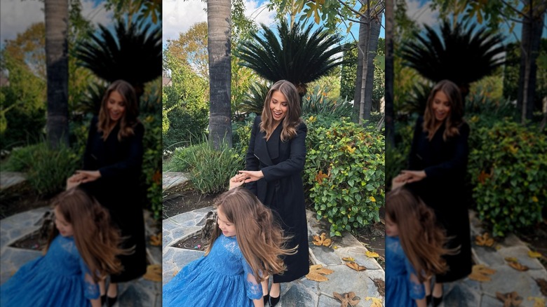 Bindi Irwin twirling daughter Grace