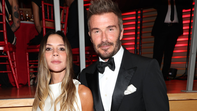 Victoria and David Beckham pictured out at an event in 2026