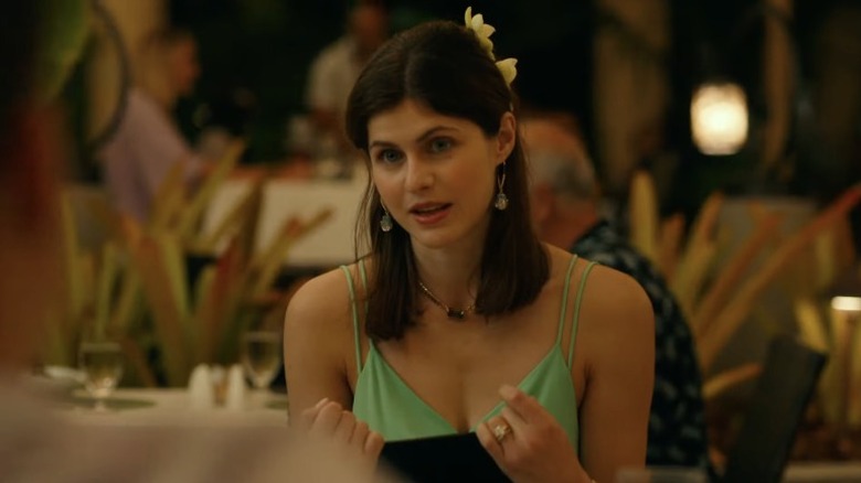 Alexandra Daddario on The White Lotus