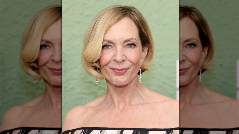 Allison Janney in a strapless gown in 2026