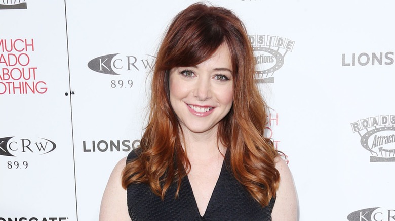 Alyson Hannigan on the red carpet