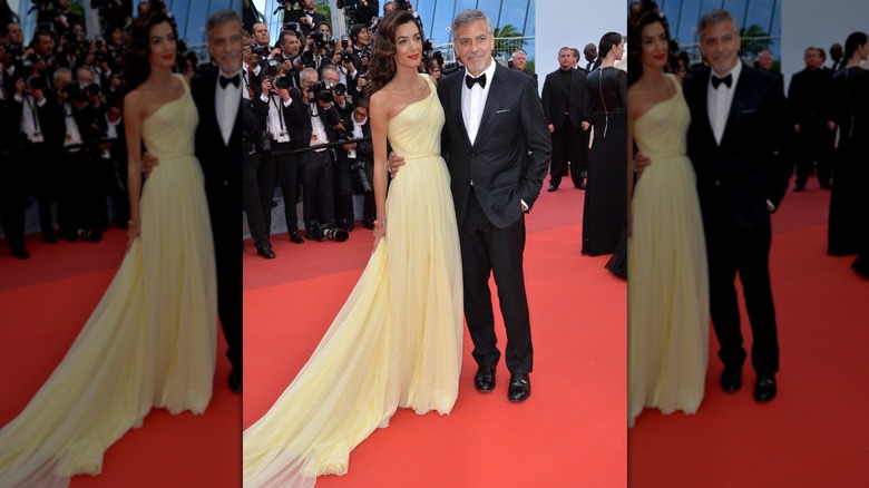 Amal and George Clooney in Cannes in May 2016