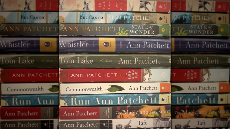 A stack of Ann Pratchett books