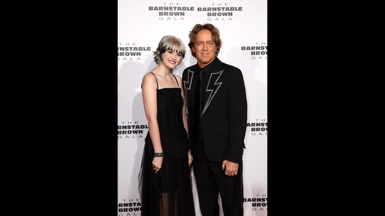 Dannielynn Birkhead with father at the Barnstable Brown Gala Kentucky Derby Eve Gala in 2026