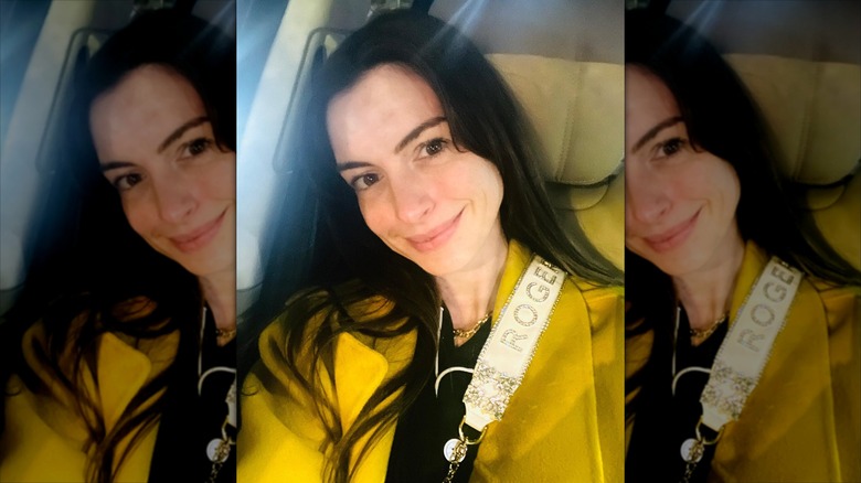 Anne Hathaway without makeup