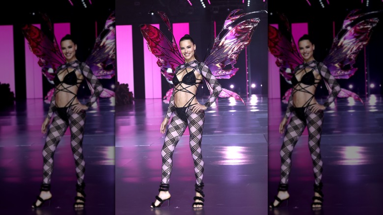 Adriana Lima on the 2024 Victoria's Secret runway
