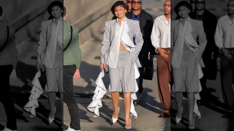 Zendaya seen in June 2026