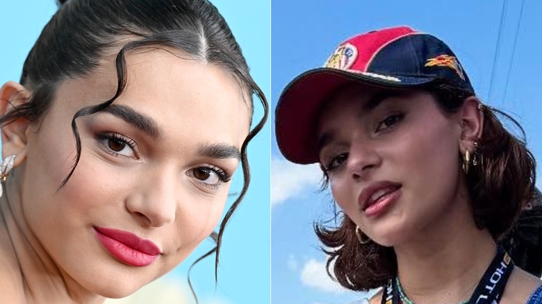 Paulina Chavez on the red carpet and at a race track