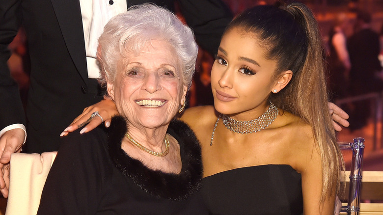 Ariana Grande and Marjorie Grande at an event together