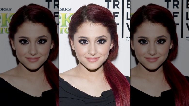 Ariana Grande at the "Shrek Forever After" New York premiere