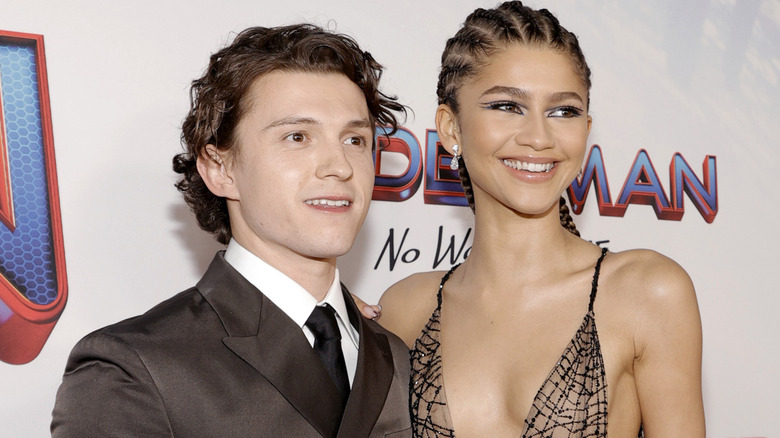 Tom Holland and Zendaya together on the red carpet