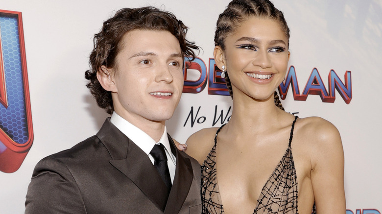 Tom Holland and Zendaya together on the red carpet