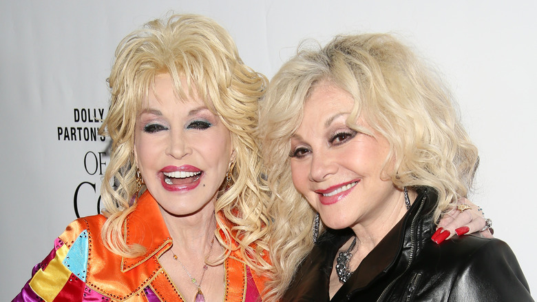 Stella and Dolly Parton pictured smiling together in 2015