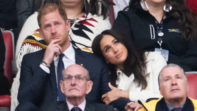 Prince Harry and Meghan Markle at the Invictus Games in Canada