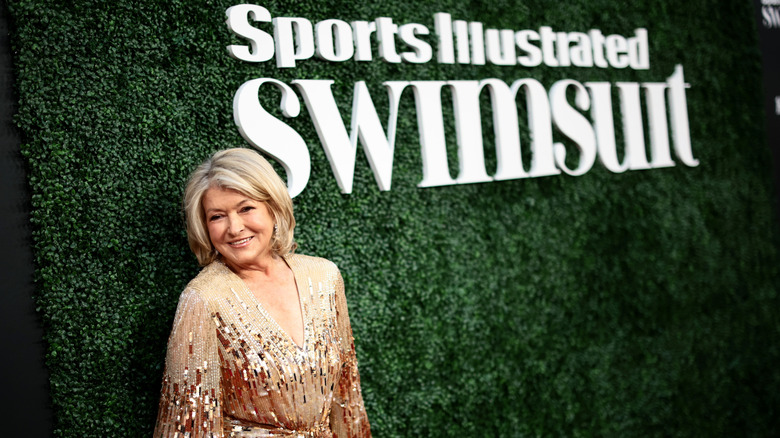 Martha Stewart on red carpet
