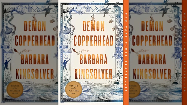 The front cover of Demon Copperhead by Barbara Kingsolver