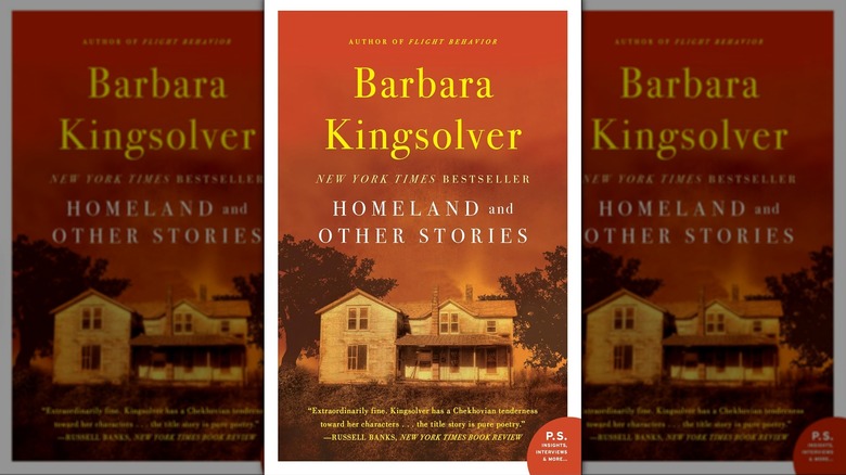 The front cover of Homeland and Other Stories by Barbara Kingsolver