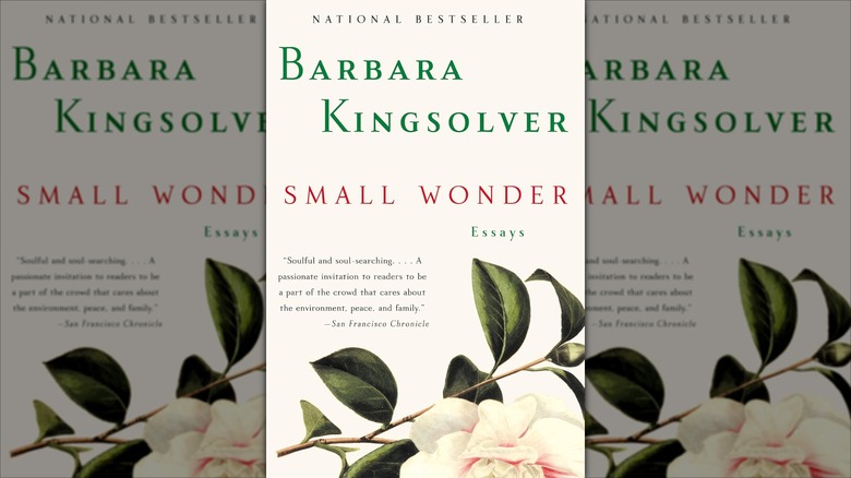 The front cover of Small Wonder by Barbara Kingsolver