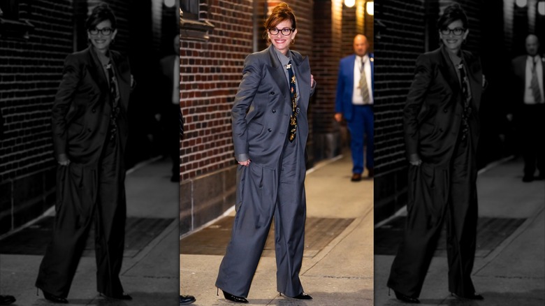 Julia Roberts smiling while out in New York in 2025