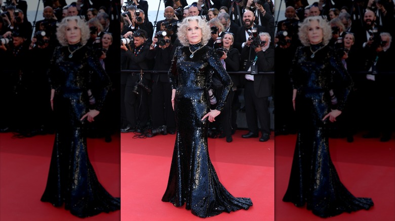 Jane Fonda posing